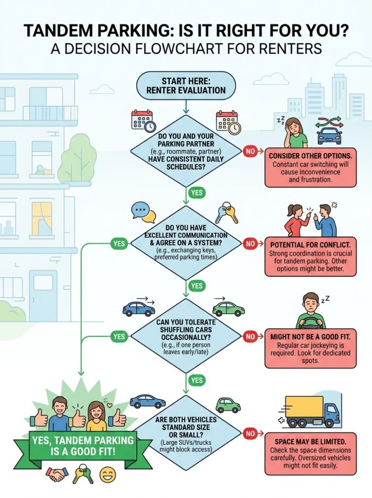 What is Tandem Parking? Complete Guide for First-Time Renters (2026)