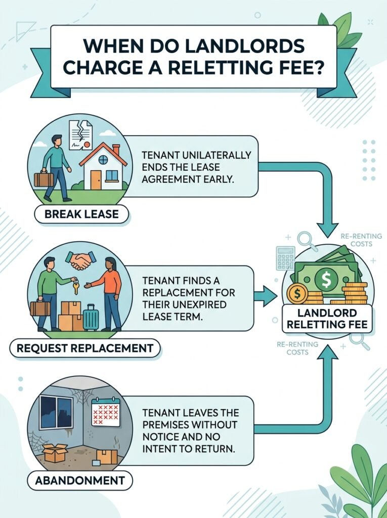 What is a Reletting Charge? A First-Time Renter’s Complete Guide (With State Laws)