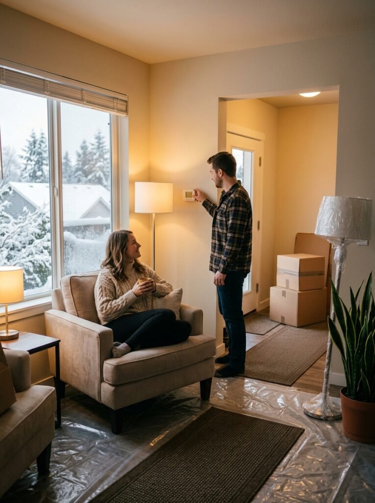 14 Tips for Moving Into Your First Apartment in the Middle of Winter