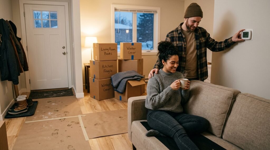 14 Tips for Moving Into Your First Apartment in the Middle of Winter