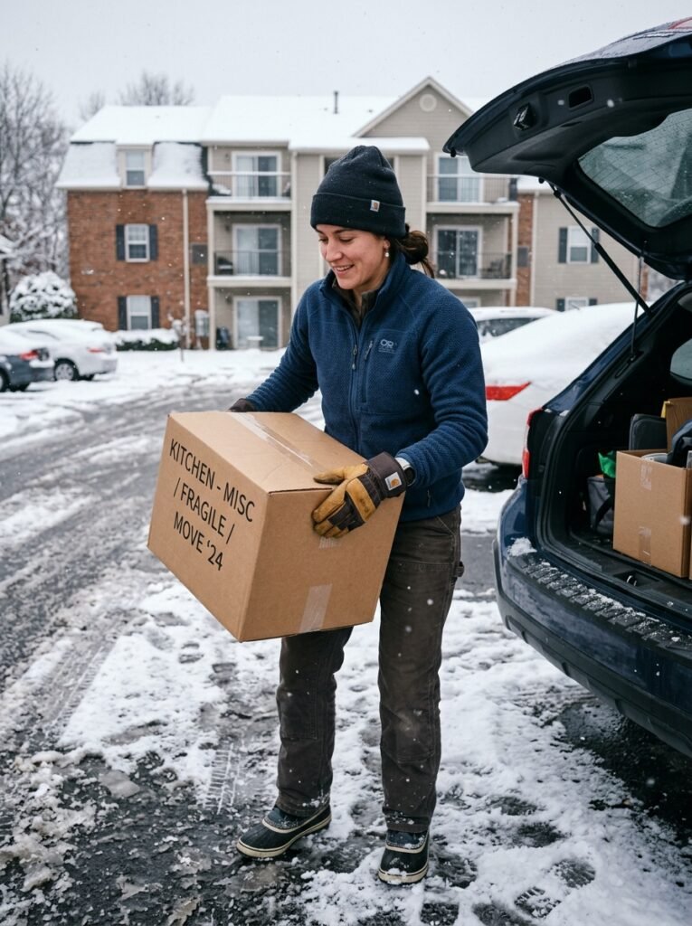 14 Tips for Moving Into Your First Apartment in the Middle of Winter