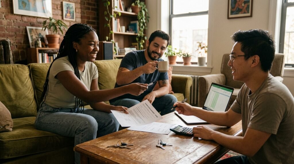 8 Rules for Splitting Rent Fairly When 3 Strangers Rent Their First Apartment Together